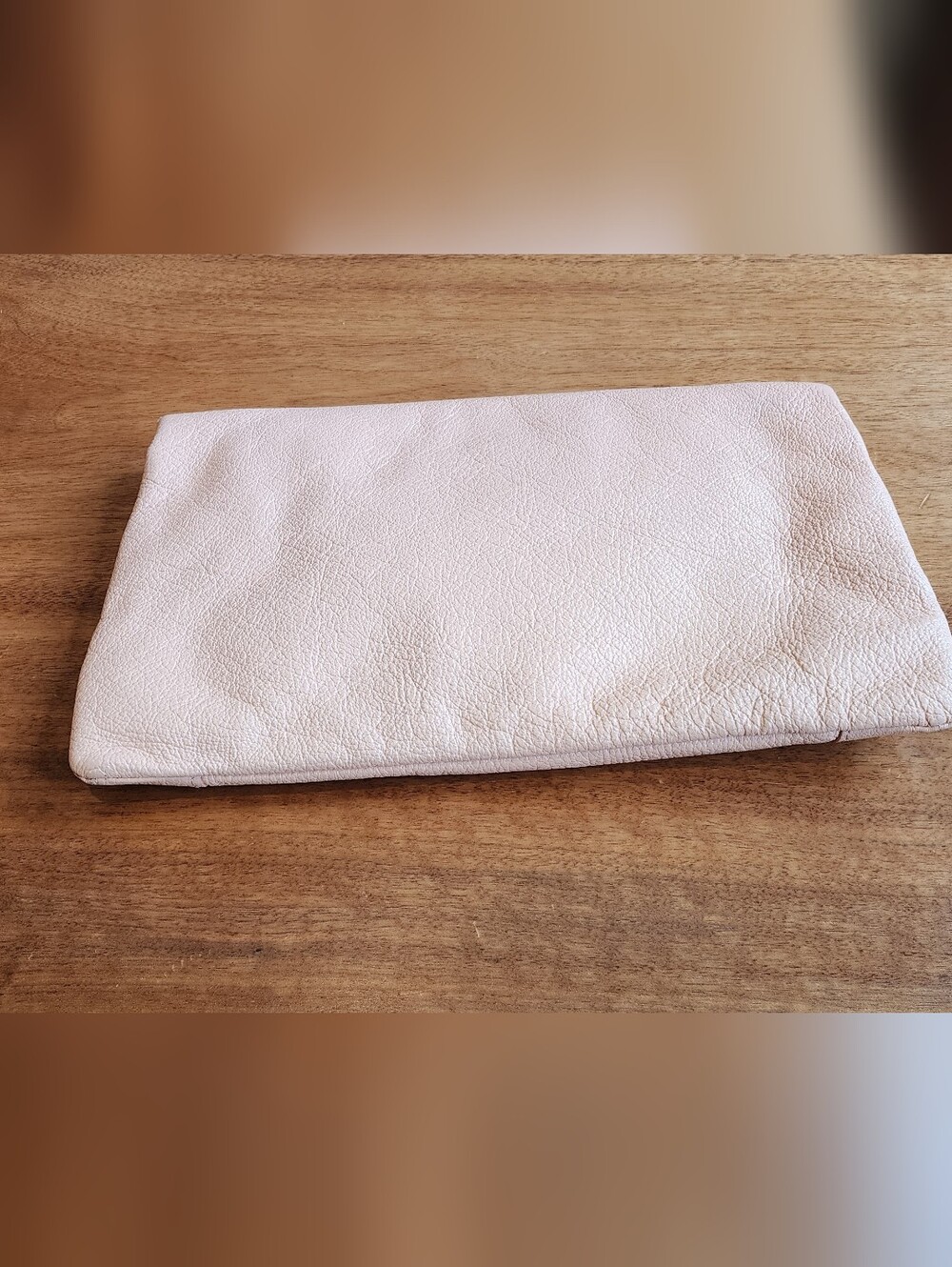 Balenciaga Metallic Edge Classic Envelope Bag Clutch - Pale Pink/Peach - Picture 4 of 16